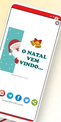 Figurinhas de Natal e Ano Novo android App screenshot 8